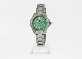 TAG Heuer Aquaracer Lady WBP1315.BA0005 (2025) - Turquoise wijzerplaat 34mm Goud/Staal