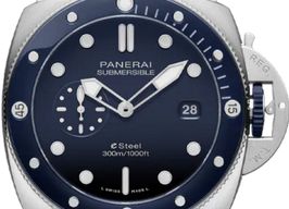 Panerai Luminor Submersible PAM01289 (2026) - Blauw wijzerplaat 44mm Staal