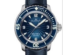 Blancpain Fifty Fathoms 5015D-1140-52B (2026) - Blauw wijzerplaat 46mm Staal