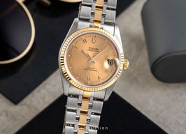 Tudor Prince Date 74033 (Unknown (random serial)) - Champagne dial 34 mm Gold/Steel case