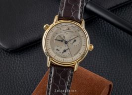 Jaeger-LeCoultre Master Geographic QA169102 (1992) - Zilver wijzerplaat 38mm Geelgoud