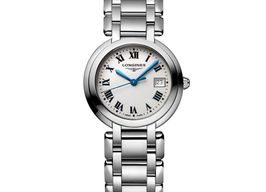 Longines PrimaLuna L8.122.4.71.6 (2024) - Zilver wijzerplaat 30mm Staal