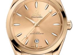 Omega Seamaster Aqua Terra 220.50.38.20.08.001 (2026) - Yellow dial 38 mm Yellow Gold case
