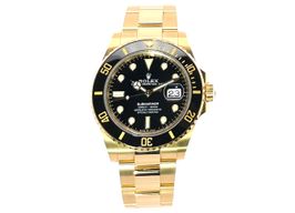 Rolex Submariner Date 126618LN (2022) - Zwart wijzerplaat 41mm Geelgoud