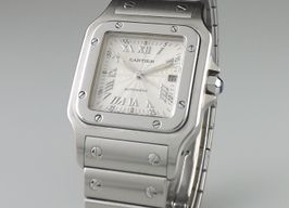Cartier Santos Galbée 2319 (2002) - White dial 29 mm Steel case