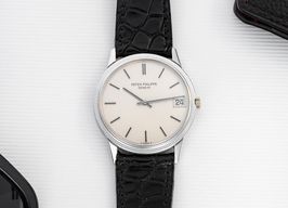 Patek Philippe Calatrava 3602 (Unknown (random serial)) - White dial 33 mm White Gold case