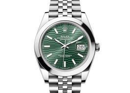 Rolex Datejust 41 126300-0022 (2024) - Green dial 41 mm Steel case