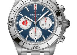 Breitling Chronomat 42 AB0134A81C1A1 (2026) - Blauw wijzerplaat 42mm Staal