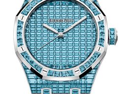 Audemars Piguet Royal Oak Selfwinding 15514BC.TO.1284BC.01 (2025) - Blue dial 41 mm White Gold case