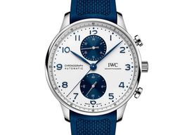 IWC Portuguese Chronograph IW371620 (2025) - White dial 41 mm Steel case