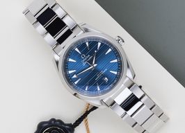 Omega Seamaster Aqua Terra 220.10.38.20.03.001 (2023) - Blauw wijzerplaat 38mm Staal