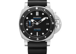 Panerai Luminor Submersible PAM02683 (2025) - Zwart wijzerplaat 42mm Staal