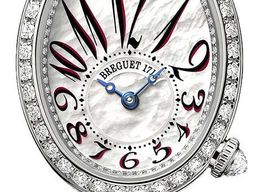 Breguet Reine de Naples 8928BB/5P/944/DD0D3L (2025) - Pearl dial 34 mm White Gold case