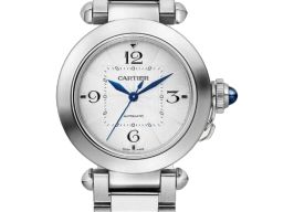 Cartier Pasha WSPA0013 (2025) - Silver dial 35 mm Steel case
