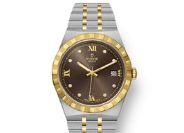 Tudor Royal 28503 (2025) - Bruin wijzerplaat 38mm Staal