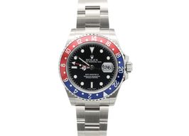 Rolex GMT-Master II 16710 (Unknown (random serial)) - Black dial 40 mm Steel case