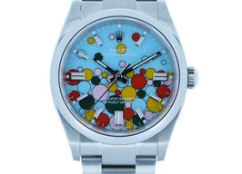 Rolex Oyster Perpetual 124300 (2024) - Multi-colour dial 41 mm Steel case