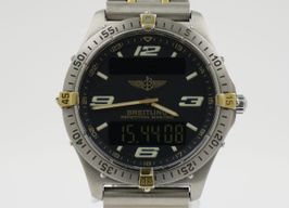 Breitling Aerospace F65362 (2000) - Grijs wijzerplaat 40mm Titanium