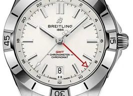 Breitling Chronomat GMT A32398101A1A1 (2026) - Silver dial 40 mm Steel case