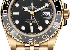 Rolex GMT-Master II 126718GRNR (2024) - Black dial 40 mm Yellow Gold case