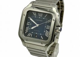 Cartier Santos WSSA0071 (2024) - Blauw wijzerplaat 40mm Staal