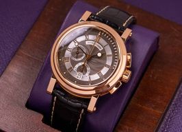 Breguet Marine 5827BR/Z2/5ZU (Unknown (random serial)) - Black dial 42 mm Rose Gold case