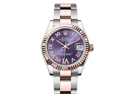 Rolex Datejust 31 278271-0019 (2024) - Purple dial 31 mm Steel case