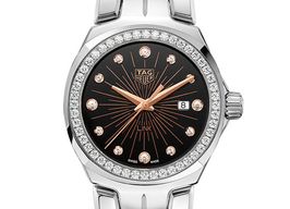 TAG Heuer Link Lady WBC131G.BA0649 (2025) - Black dial 32 mm Steel case