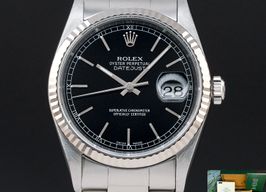 Rolex Datejust 36 16234 (2000) - Black dial 36 mm Steel case