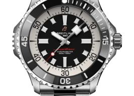 Breitling Superocean A17378211B1A1 (2026) - Zwart wijzerplaat 46mm Staal