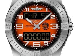 Breitling Aerospace EB70101A1O1E1 (2026) - Orange dial 43 mm Titanium case