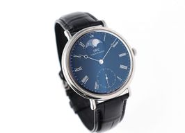 IWC Portofino Hand-Wound IW544801 (2009) - Black dial 46 mm Steel case