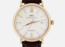 IWC Portofino Automatic IW356504 (2025) - Silver dial 40 mm Red Gold case