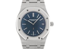 Audemars Piguet Royal Oak Jumbo 15202ST.OO.1240ST.01.A (2016) - Blauw wijzerplaat 39mm Staal