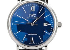 IWC Portofino Automatic IW356518 (2018) - Blauw wijzerplaat 40mm Staal