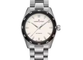 Hamilton Jazzmaster Performer H36205110 (2025) - Wit wijzerplaat 38mm Staal