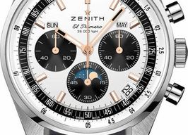 Zenith Chronomaster Original 03.3400.3610/38.C911 (2026) - Zilver wijzerplaat 38mm Staal
