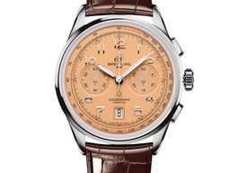 Breitling Premier AB0145331K1P1 (2025) - Roze wijzerplaat 42mm Staal