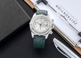 Breitling Chrono Cockpit A13357 (2004) - Silver dial 39 mm Steel case