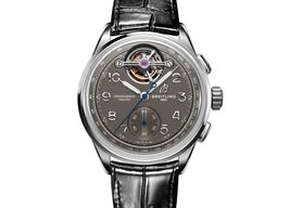 Breitling Premier JB2120A61B1P1 (2025) - Grijs wijzerplaat 42mm Witgoud