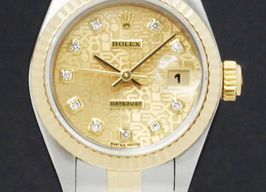 Rolex Lady-Datejust 69173 (1997) - Goud wijzerplaat 26mm Goud/Staal