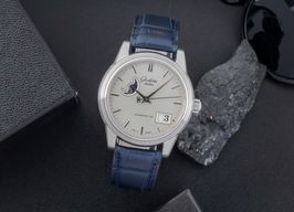 Glashütte Original Senator Panorama Date Moon Phase 1-39-41-04-12-04 (Unknown (random serial)) - Silver dial 40 mm Steel case