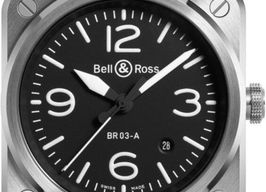 Bell & Ross BR 03 BR03A-BL-ST/SRB (2026) - Black dial 42 mm Steel case