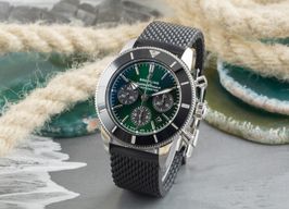 Breitling Superocean Heritage II Chronograph AB01621A1L1S1 (2020) - Green dial 44 mm Steel case