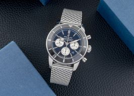 Breitling Superocean Heritage II Chronograph AB0162121B1A1 (Unknown (random serial)) - Black dial 44 mm Steel case