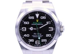 Rolex Air-King 126900 (2024) - Zwart wijzerplaat 40mm Staal