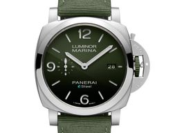 Panerai Luminor Marina PAM01356 (2024) - Groen wijzerplaat 44mm Staal