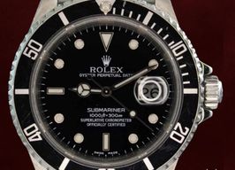 Rolex Submariner Date 16610 (2002) - Black dial 40 mm Steel case