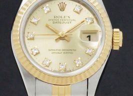 Rolex Lady-Datejust 69173 (1989) - Gold dial 26 mm Gold/Steel case