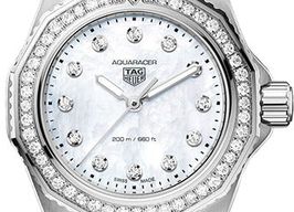 TAG Heuer Aquaracer Lady WBP1417.BA0622 (2026) - White dial 30 mm Steel case